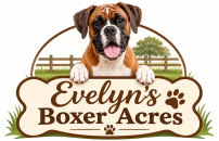 evelyn’s boxer acres logo